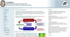 Desktop Screenshot of ladebio.org.br