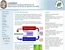 Tablet Screenshot of ladebio.org.br